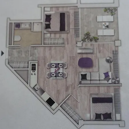 Apartmán With 2 Bedrooms *